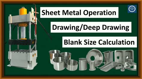 sheet metal blanking machine|blank length calculator.